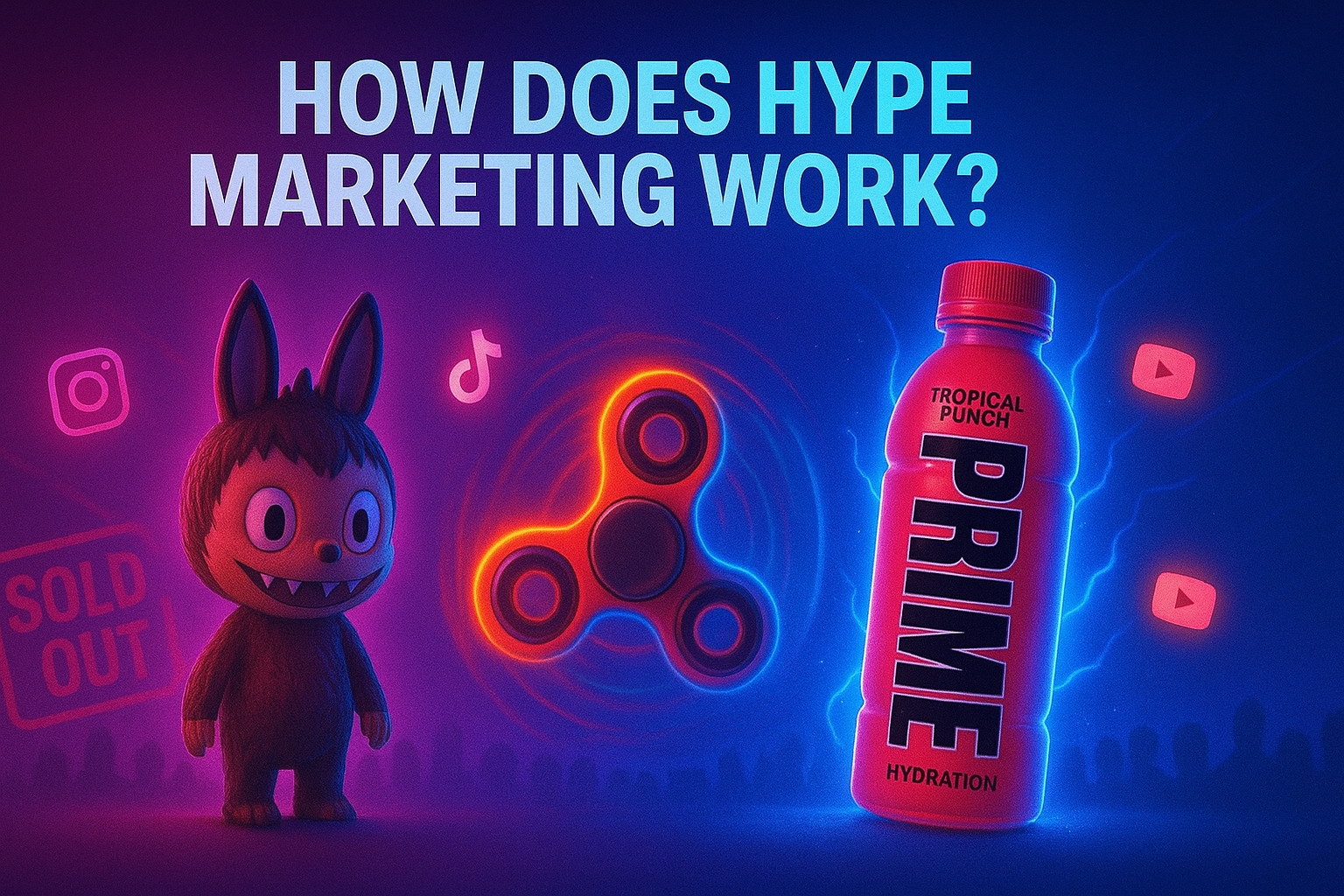 The Art of Hype Marketing: The Development of Labubu, Prime Hydration, and Fidget Spinners into Cultural Icons